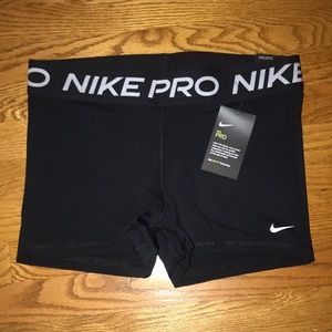 NEW WITH TAGS Nike Pro Spandex Shorts